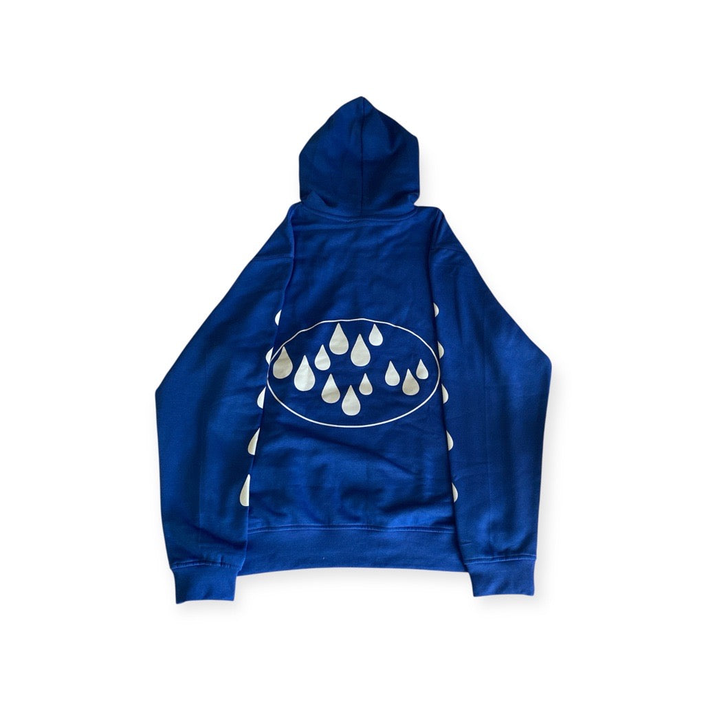 DripFame Royal Blue Hoodie