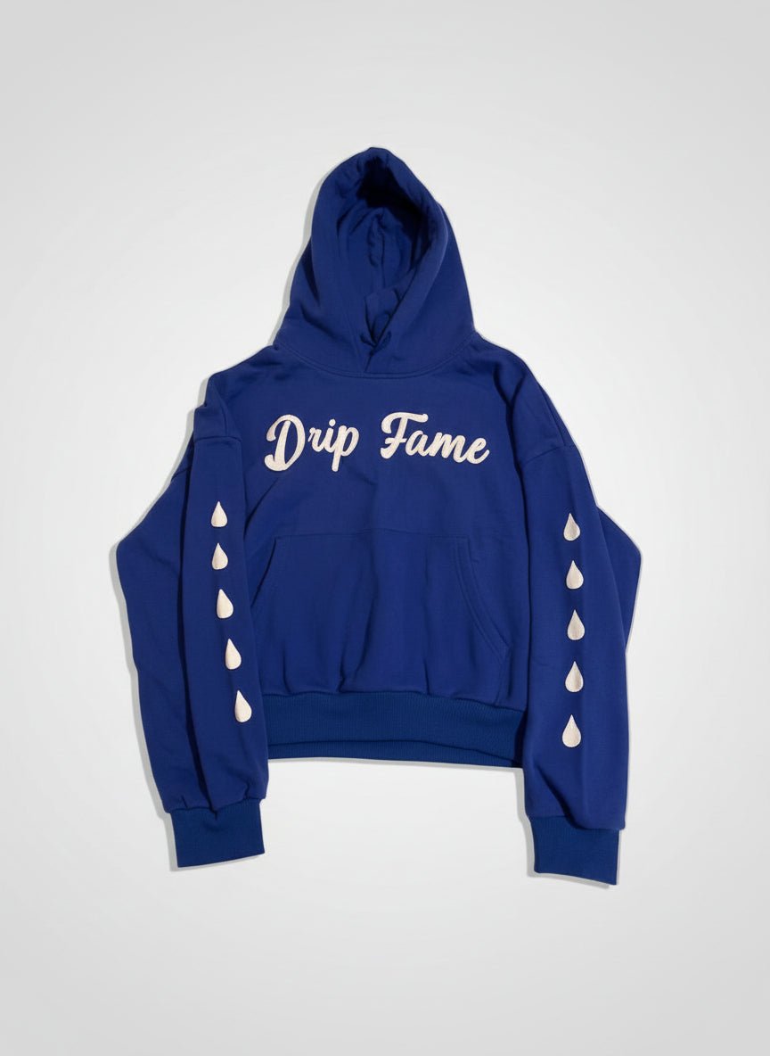 Royal Blue DripFame Hoodie - DripFame